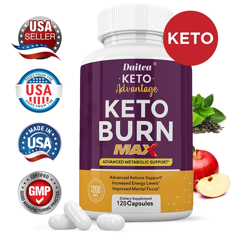 Apple Cider Vinegar Pill - Fat Burning Weight Loss Keto Capsules