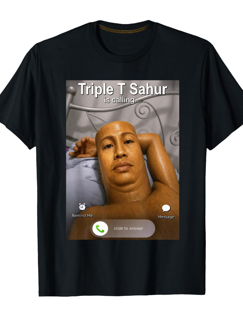 T Nutrition Fitness - Fun Triplet Nutritional Breakfast Calling Funny