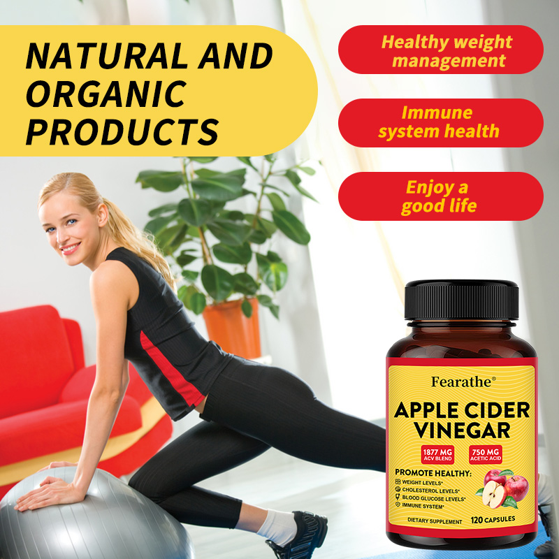 Fearathe Organic Apple Cider V - Apple Cider Vinegar Pill review and price