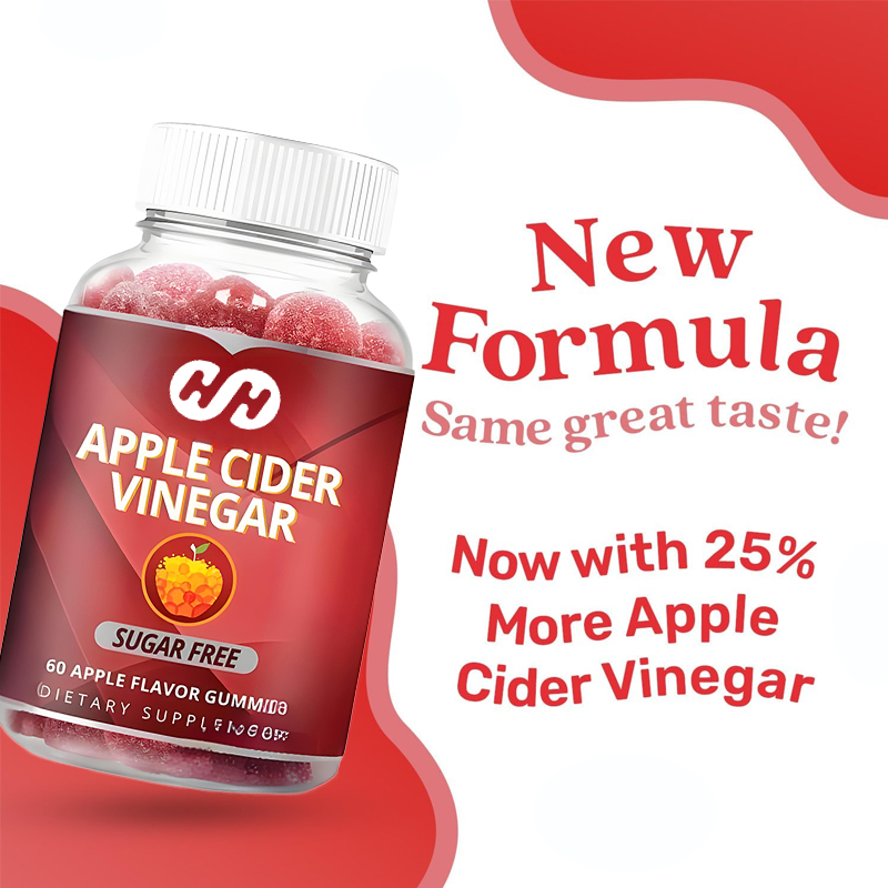60 Apple Cider Vinegar Gummies - Apple Cider Vinegar Pill review and price