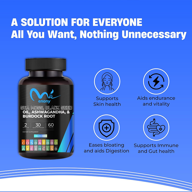 Seaweed mixed with black seed  - Apple Cider Vinegar Pill review and price