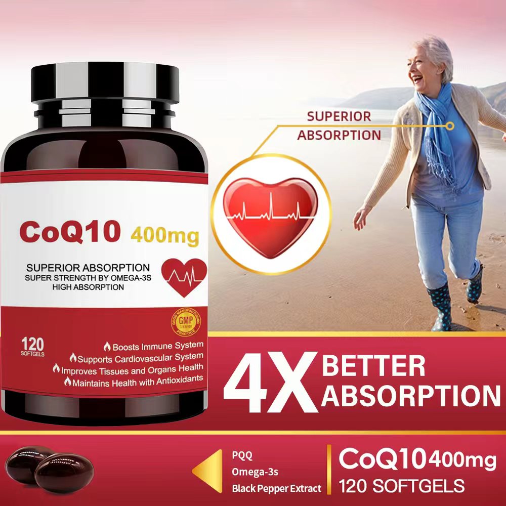 CoQ10 400mg with Omega-3, Anti - Apple Cider Vinegar Pill review and price