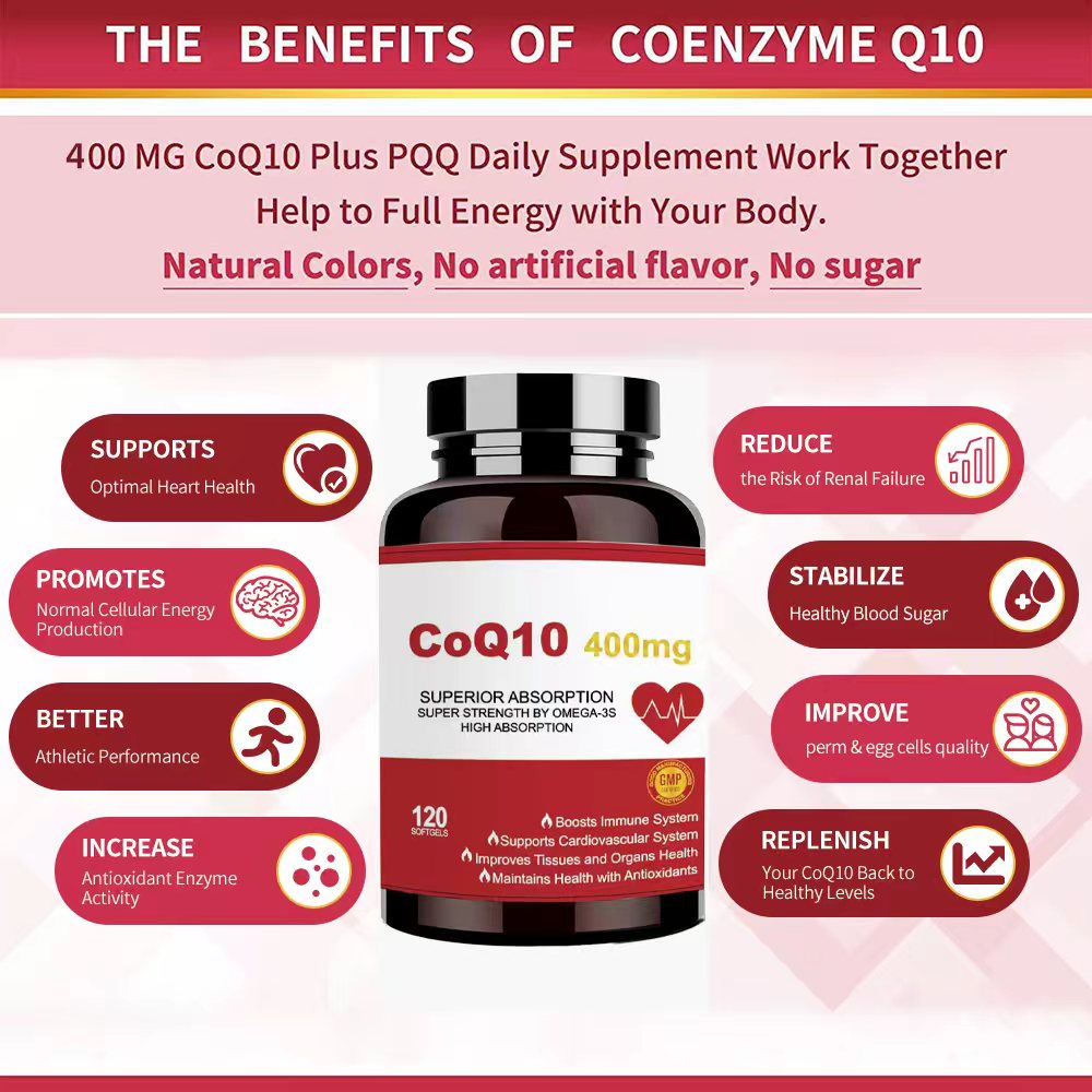 CoQ10 400mg with Omega-3, Anti - Apple Cider Vinegar Pill review and price