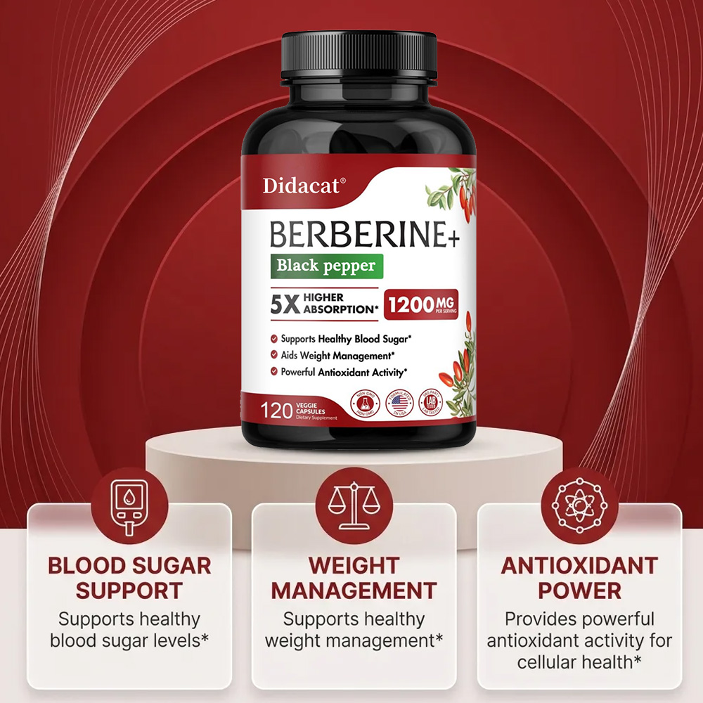 1200 MG Premium Berberine Supp - Apple Cider Vinegar Pill review and price