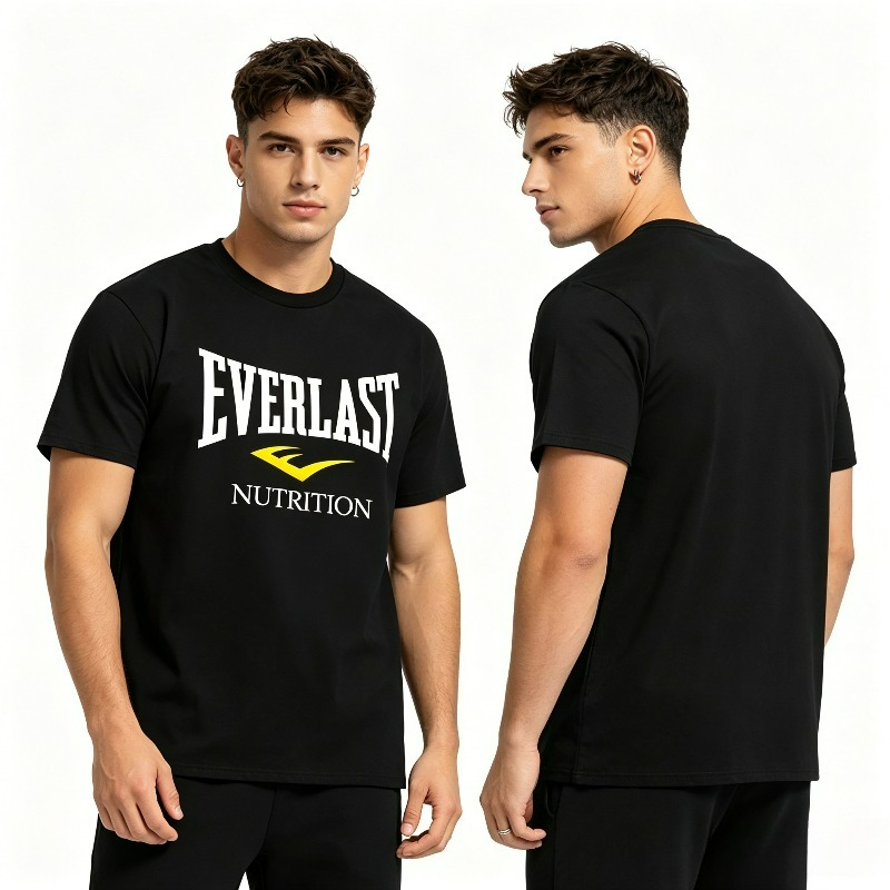 Men's Black White Everlast Nut - T Nutrition Fitness review and price
